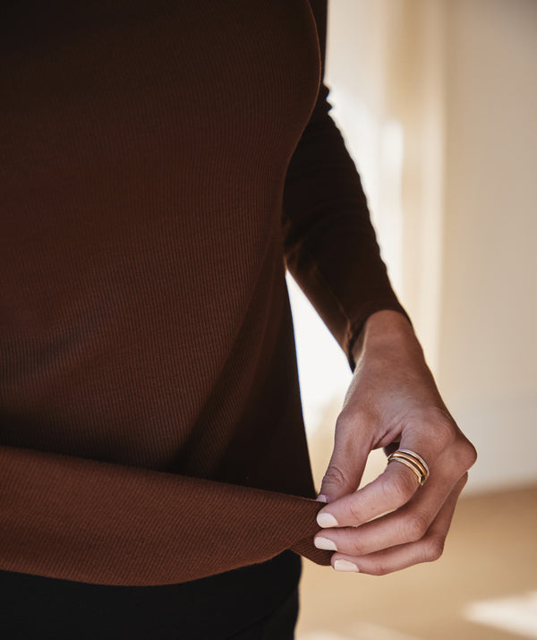 Aspen Long Sleeve Bra Top