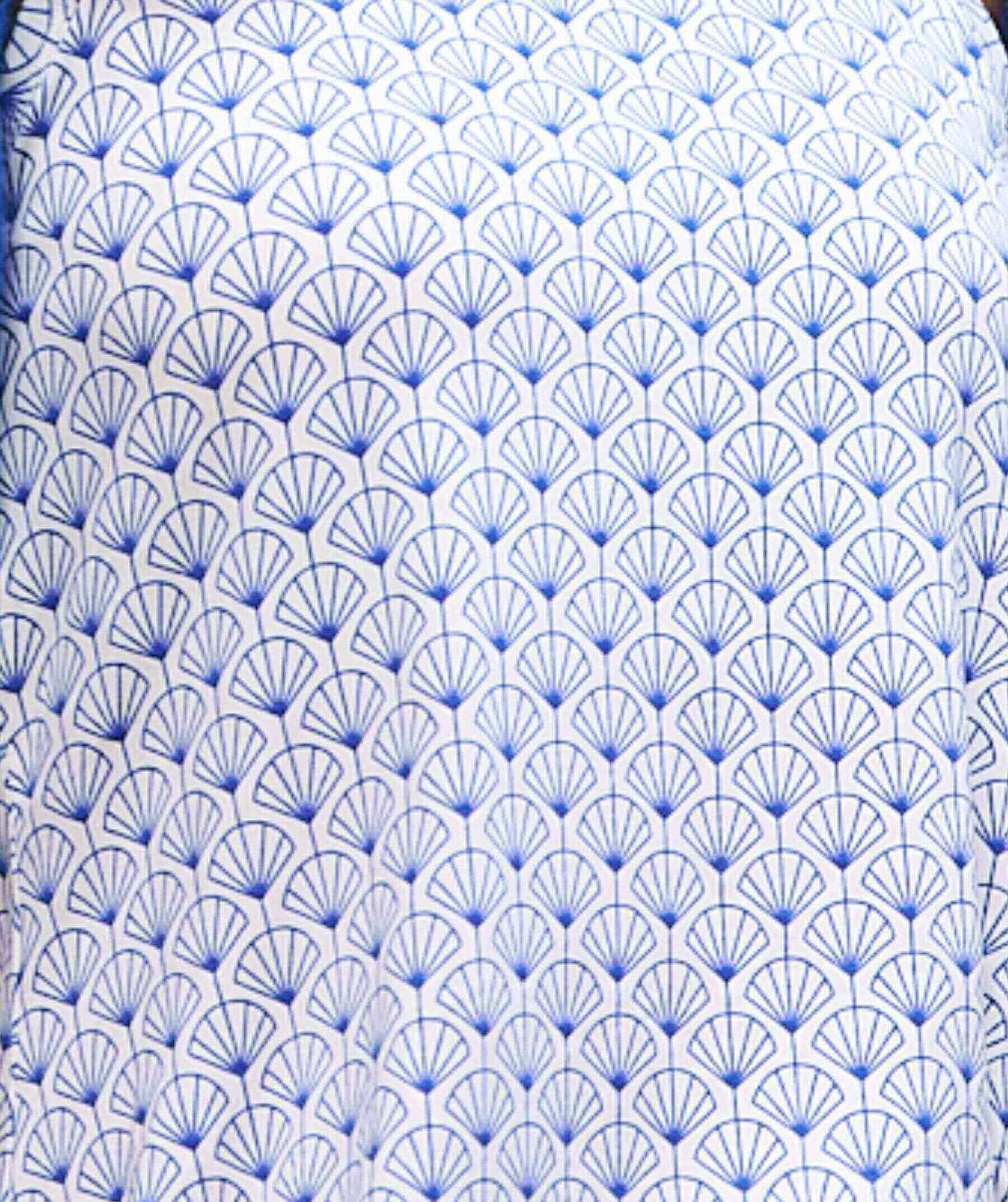 Blue Shell Print #color_blue shell print