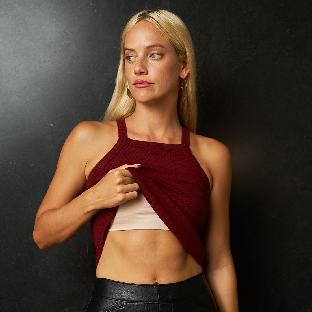 Fly Free Ribbed Bra Cami