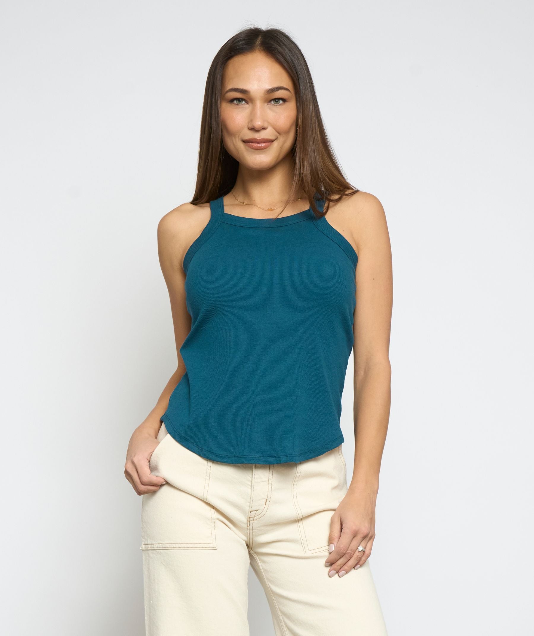 Fly Free Ribbed Bra Cami