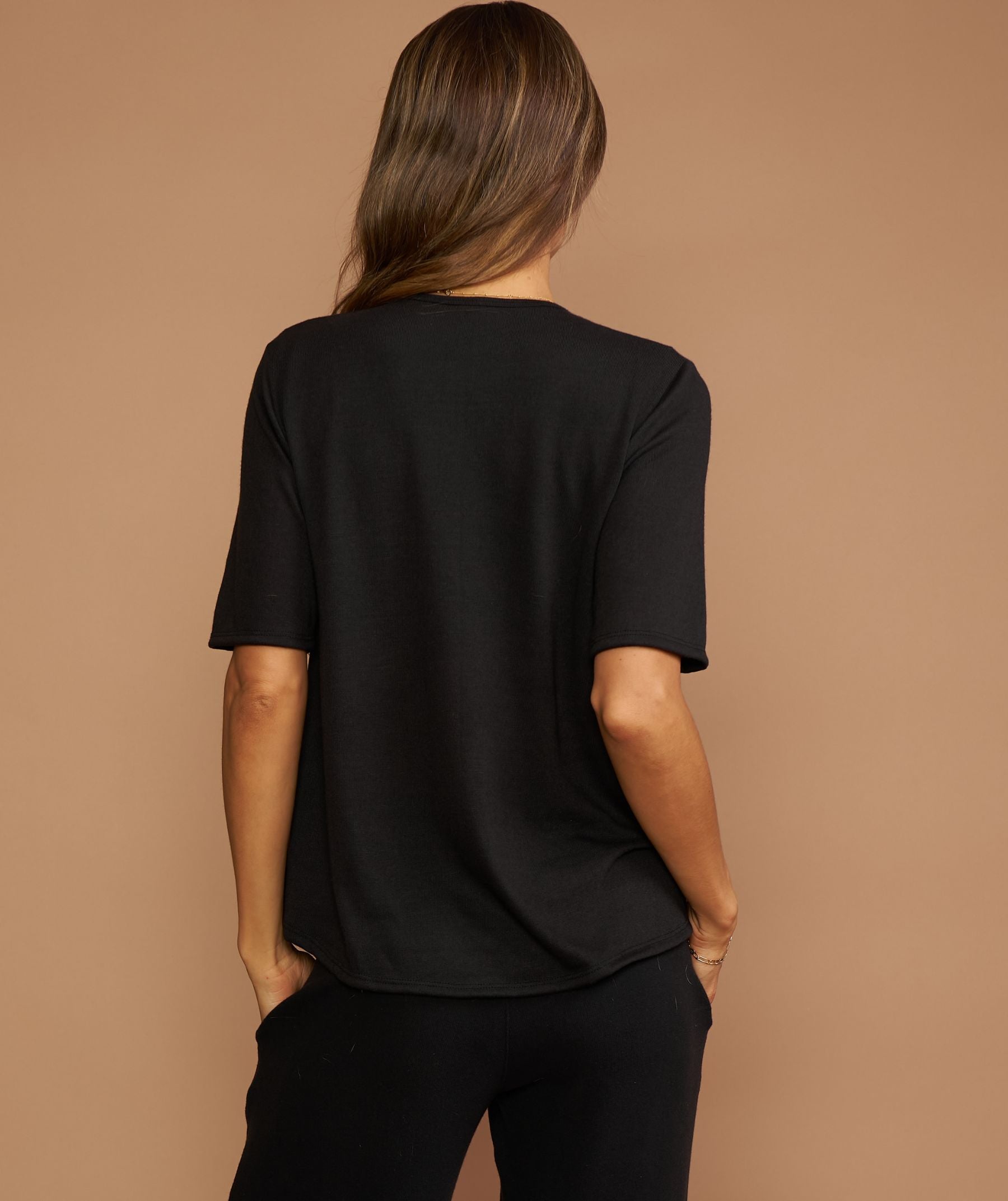 CashSoft Crew Neck Short Sleeve