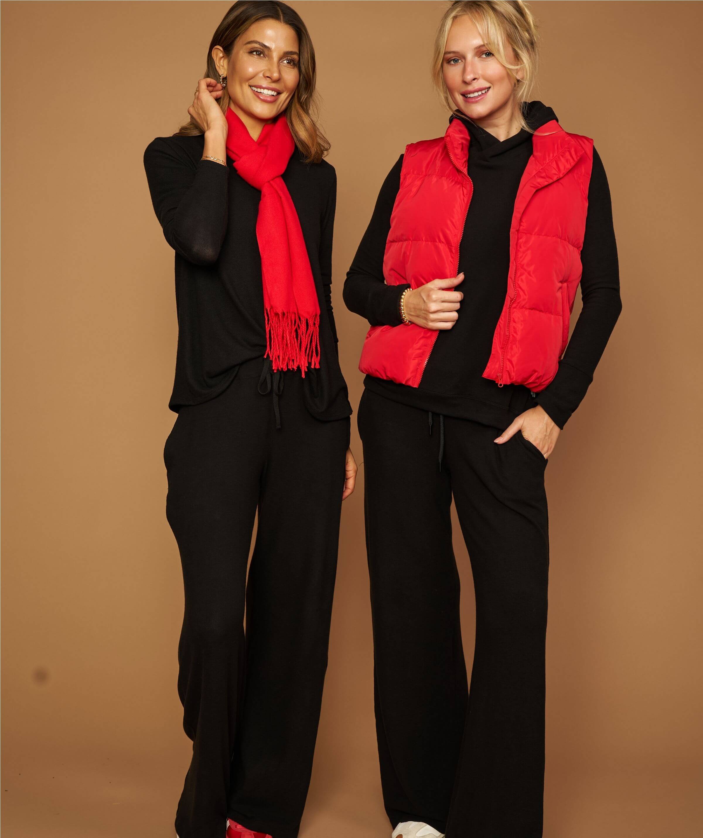 CashSoft  V-Neck Long Sleeve