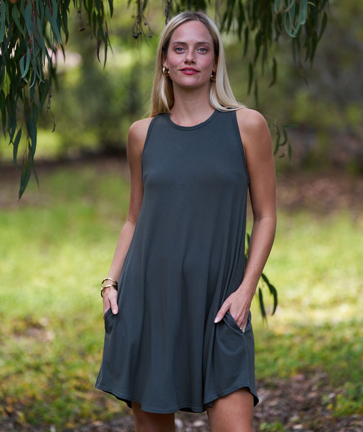 Model is 5'8, wears bra size 32C, SheBird size 2|Olive* #color_olive*