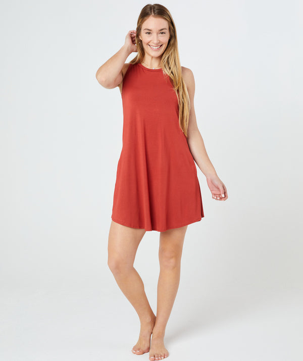 Model is 5’8, wears bra size 34B, SheBird size 2 | Terracotta #color_terracotta